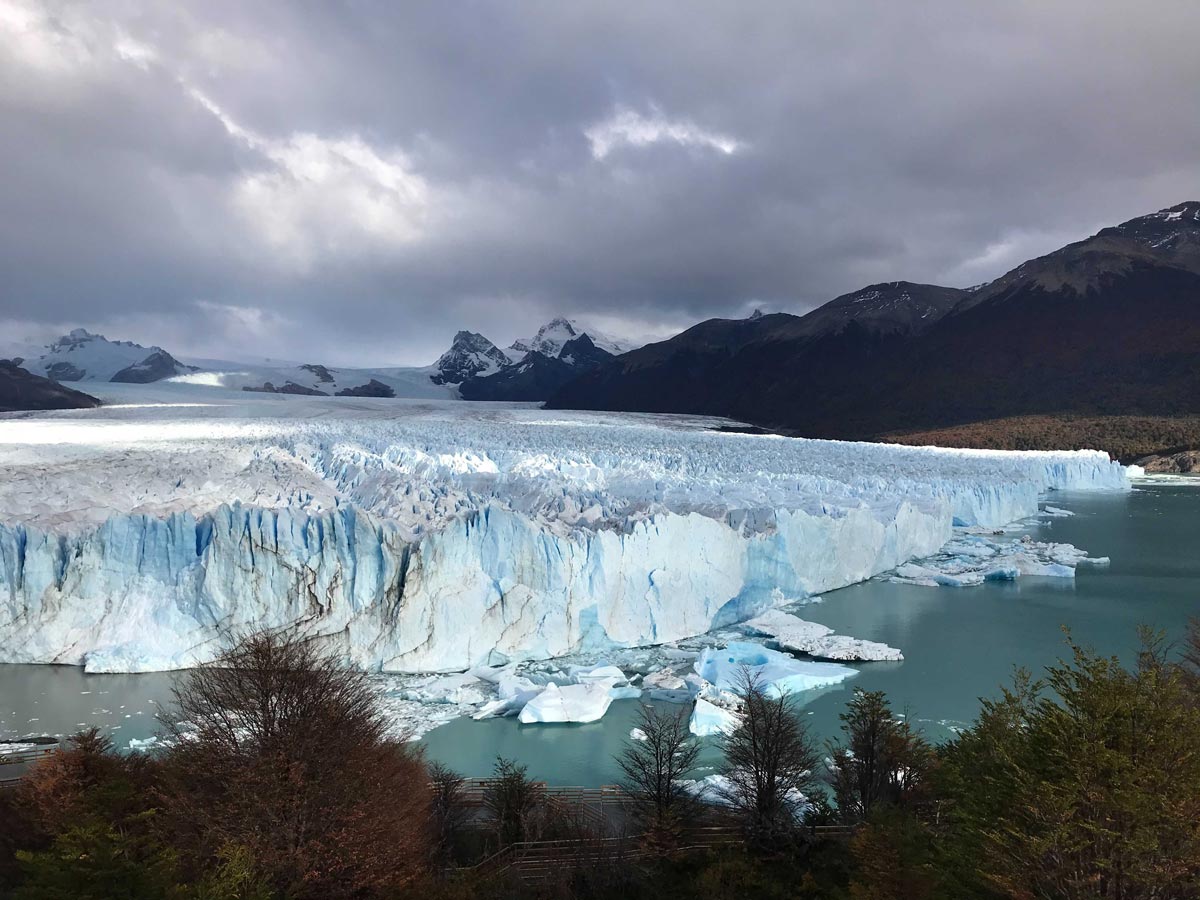 View of the Perito Moreno Glacier