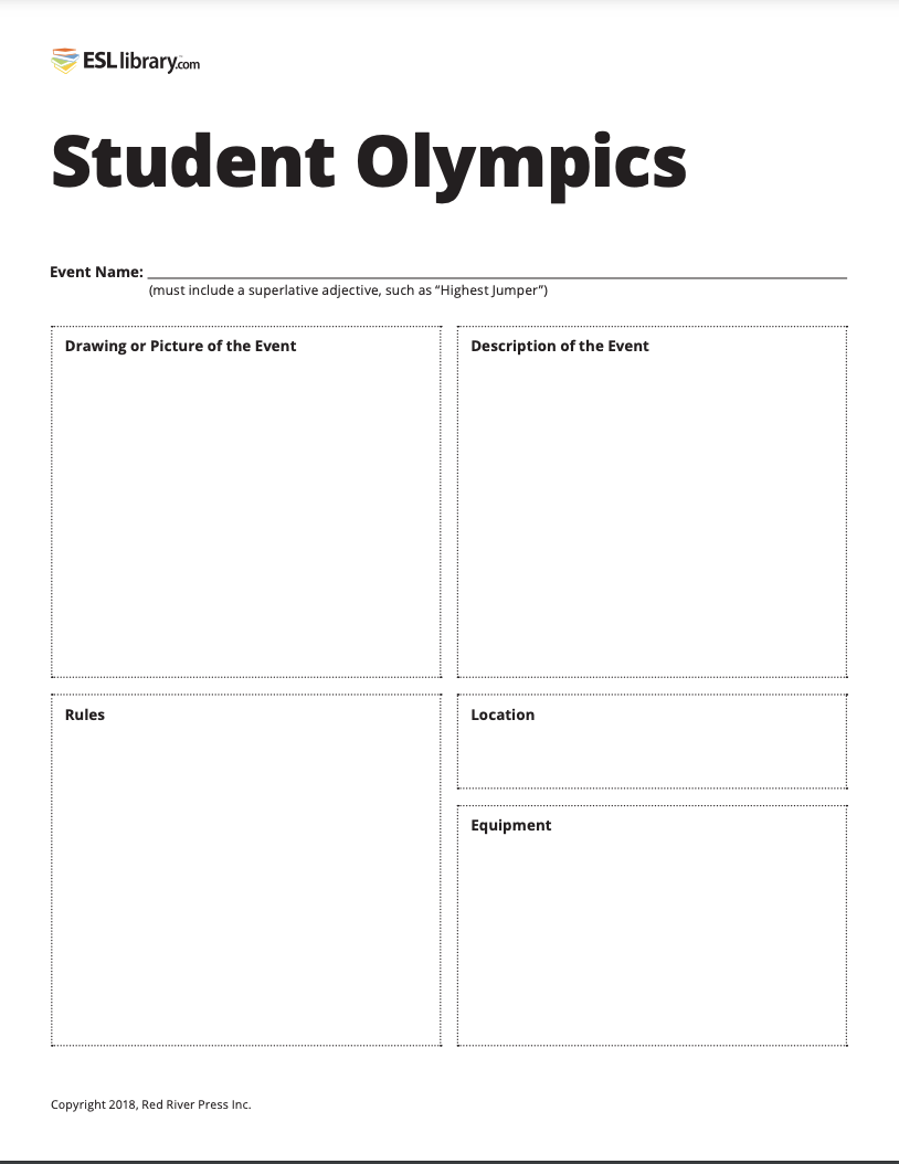 Student Olympics PDF