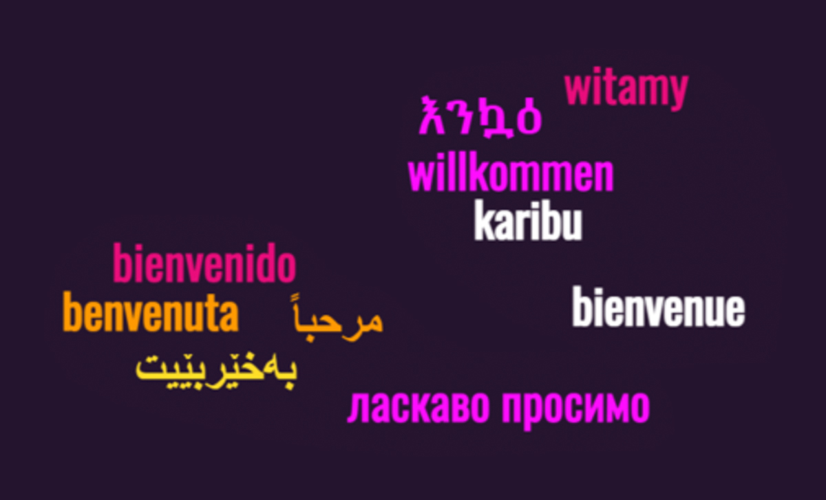 translanguaging word cloud