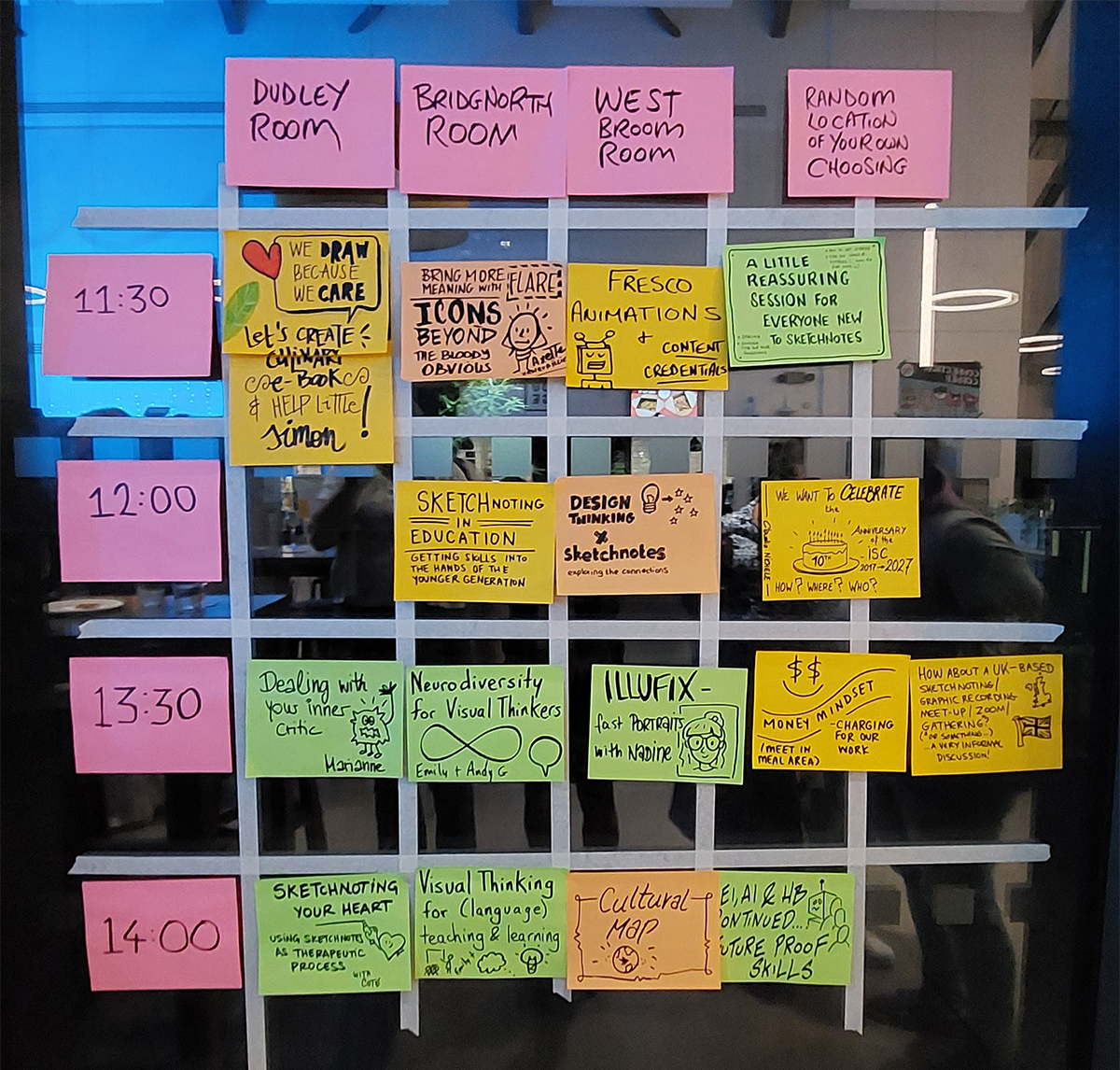 image of post-its