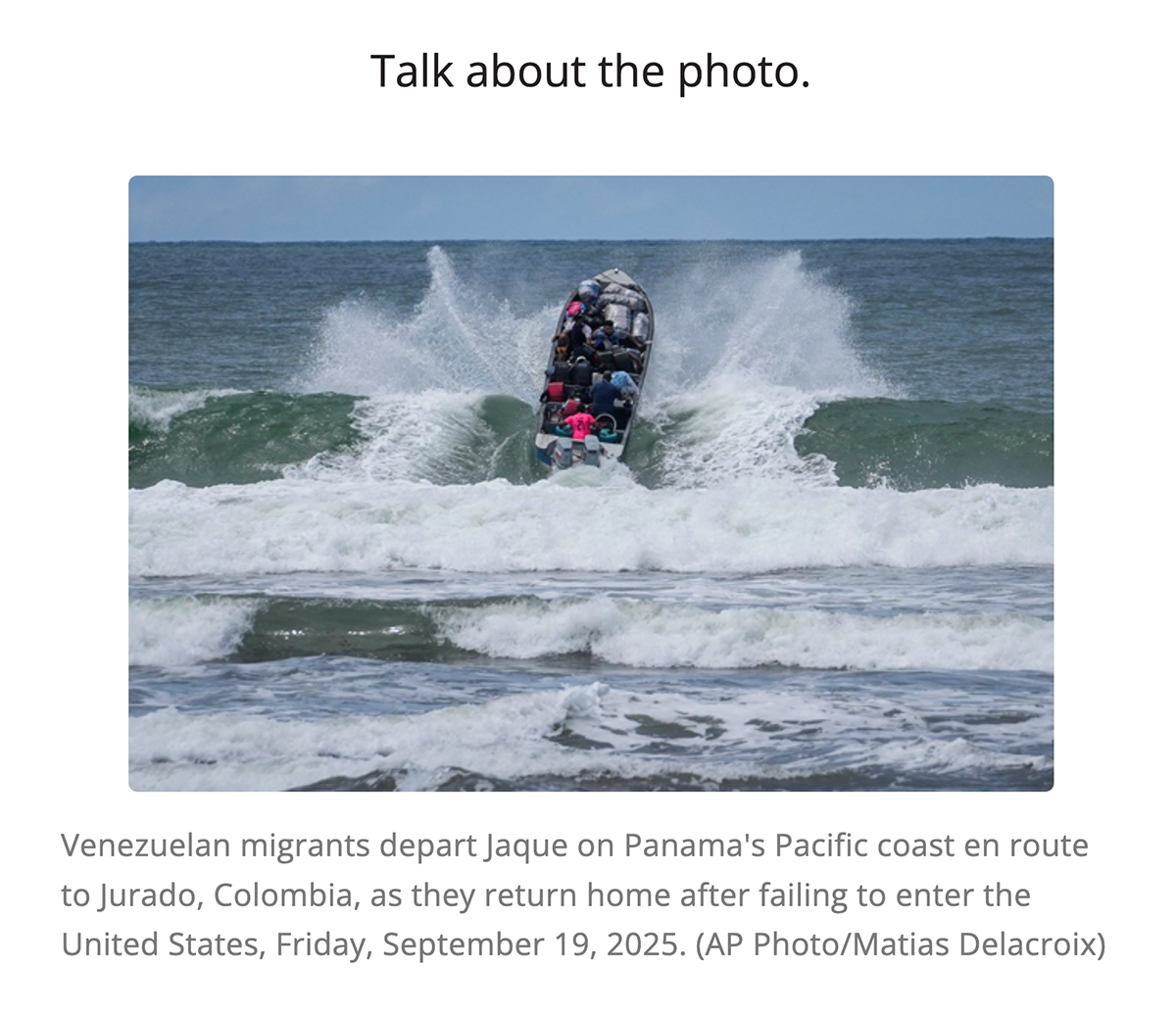 Venezuelan migrants