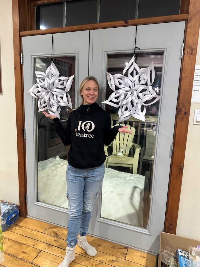 How to Make a Snowflake lesson