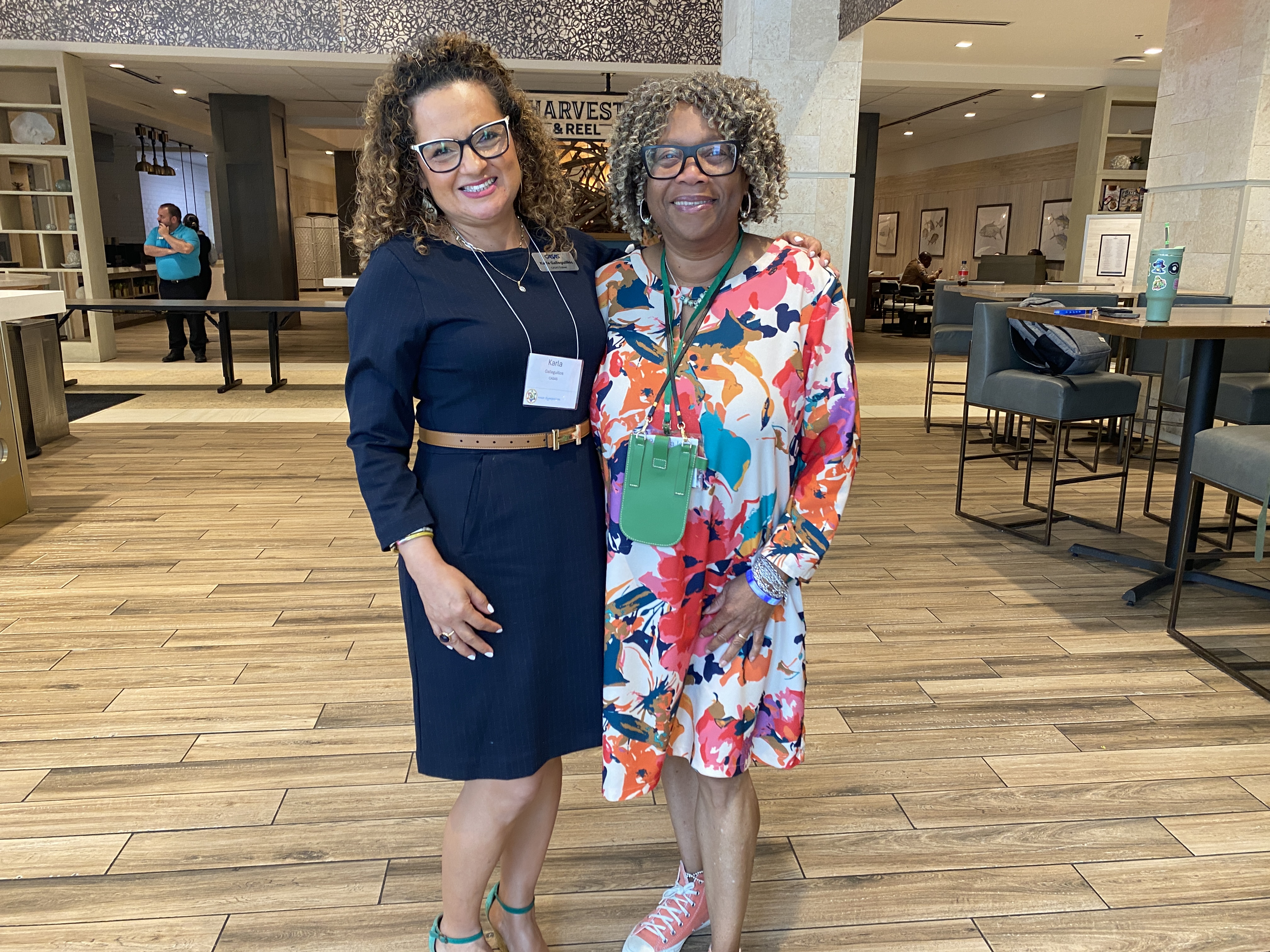 Karla Galleguillos National Program Specialist and Pamela Jo Wilson Palm Beach County